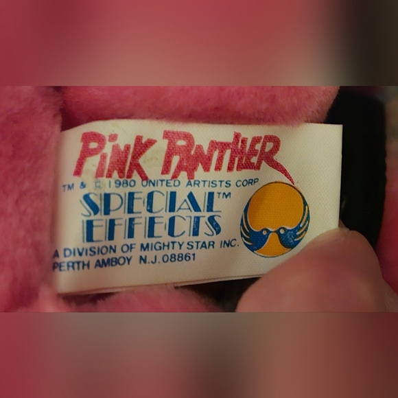 Vintage The Lover 1980 Pink Panther Velvet Touch Collection - Picture 2 of 5